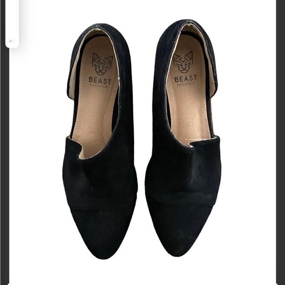 Beast Fashion Slip -On Black Flats. Size 7.5. - Picture 2 of 9